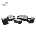 5 Stéck Gaart populär Geschäft Wicker Sofa Set